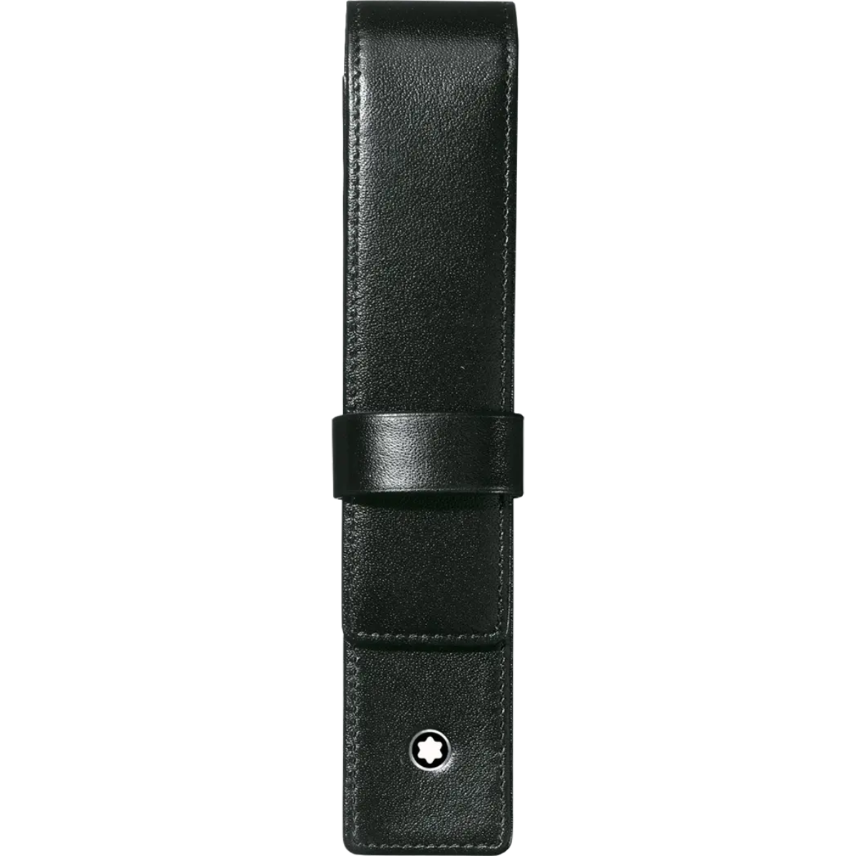 Montblanc Siena Pen Pouch - Smooth Black (Single)-Pen Boutique Ltd