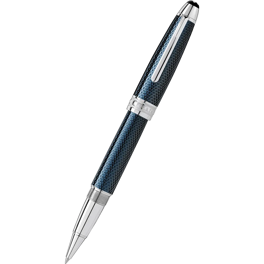 Montblanc Meisterstuck Solitaire Rollerball Pen - Blue Hour - Legrand