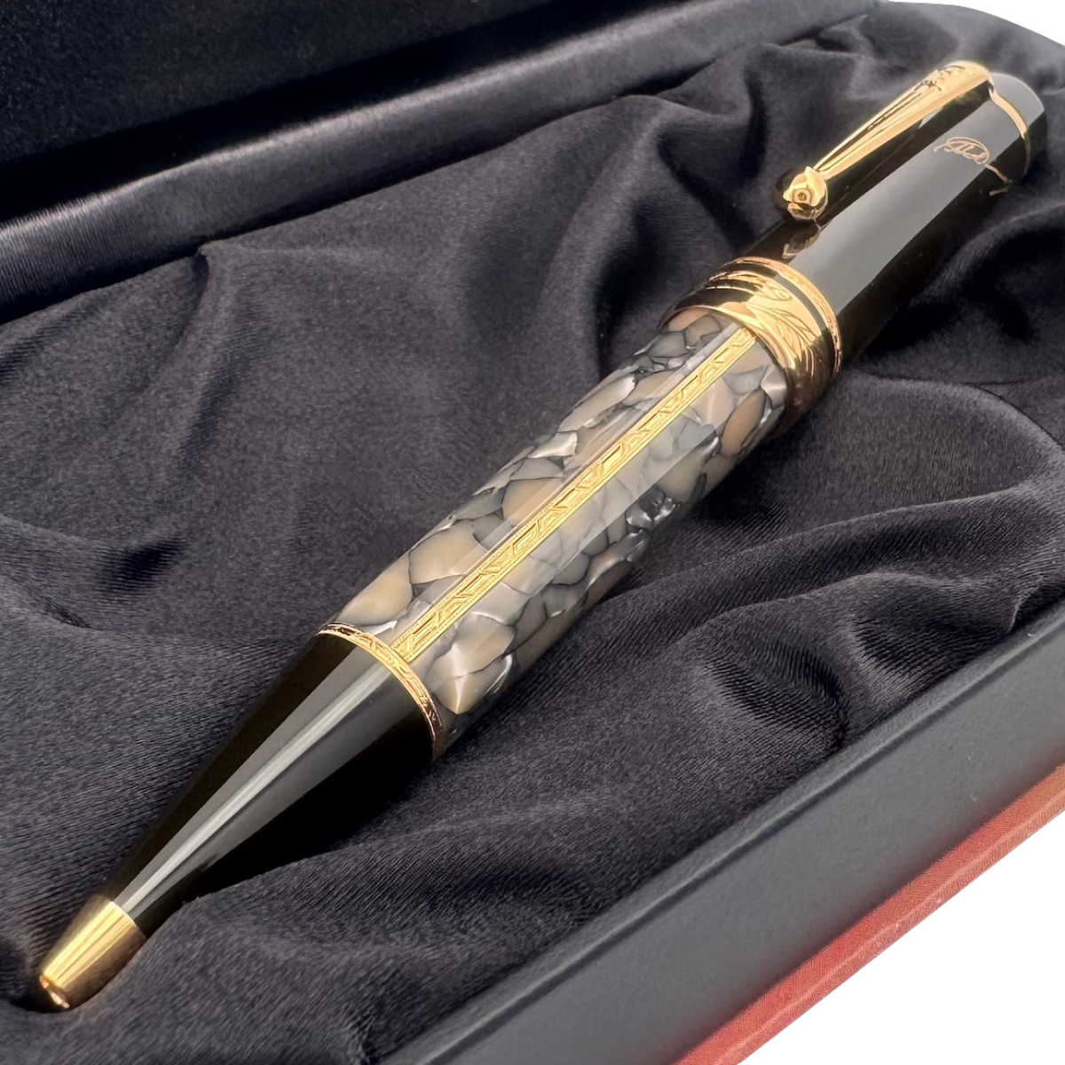 Montblanc Writers Edition Ballpoint Pen - Alexandre Dumas Father Signature (Limited Edition)-Pen Boutique Ltd