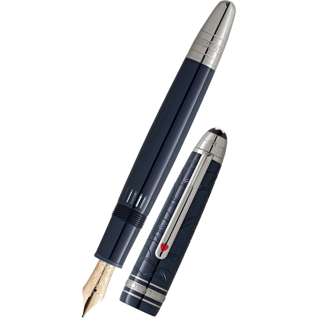 Montblanc 146 Meisterstuck Fountain Pen - Around The World In 80 Days - Dark Blue Resin (LeGrand) 2025-Pen Boutique Ltd