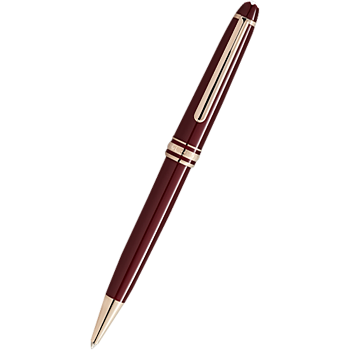 Montblanc 164 Meisterstuck Ballpoint Pen - Burgundy Red-Pen Boutique Ltd