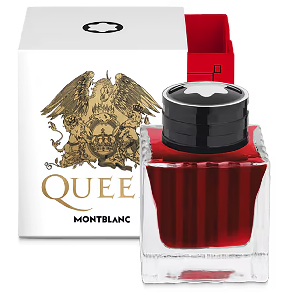 筆記具 Shin3588 Montblanc Scented Ink Red Montblanc Great Characters Queen Ink Bottle | Special Edition