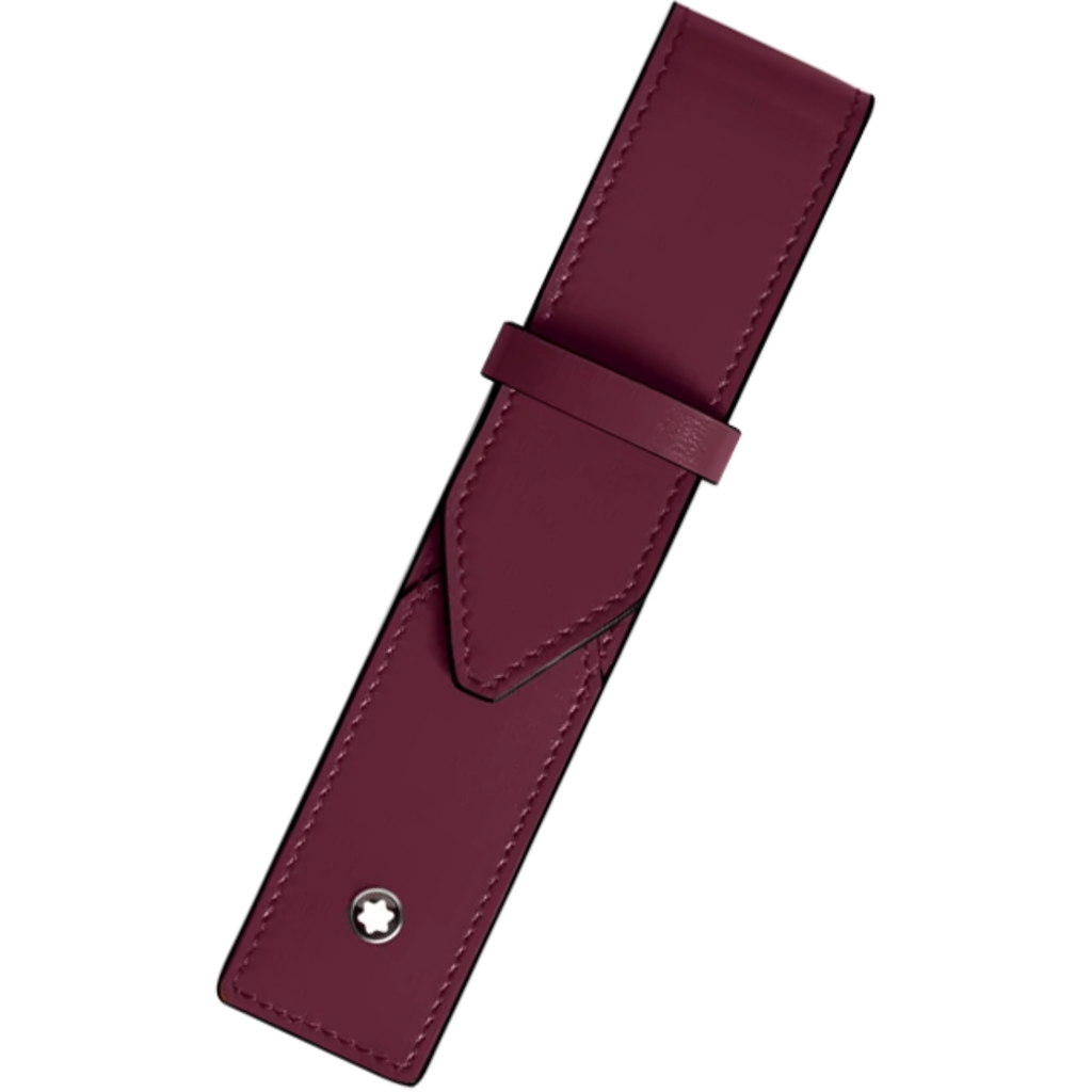 Montblanc Meisterstuck 1 Pen Pouch - Cassis-Pen Boutique Ltd