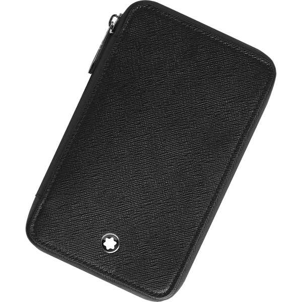 MONTBLANC MEISTERSTUCK 万年筆 + pen case Montblanc Meisterstück 8 Pen Pouch – Black | Luxury Zippered Pen
