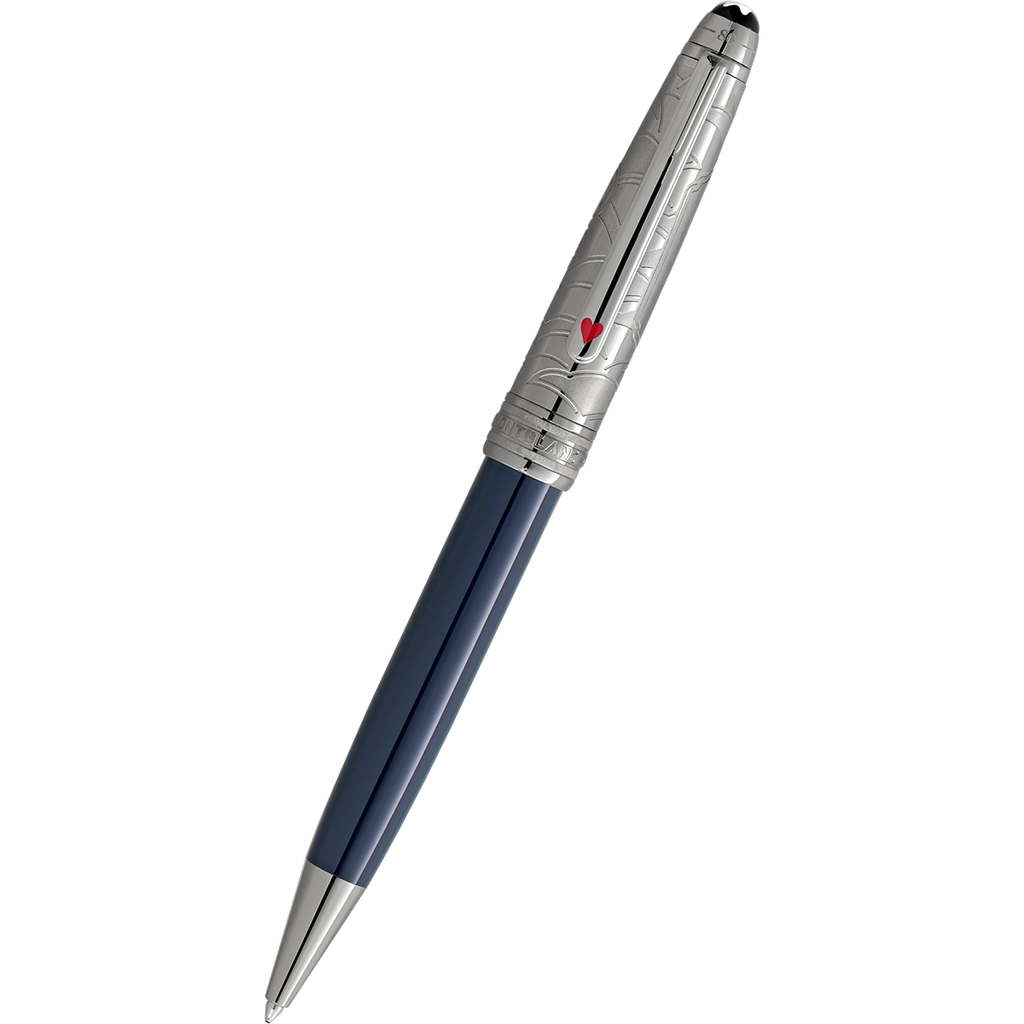 Montblanc Meisterstuck Ballpoint Pen - 164 Doue - Around the World In 80 Days - Dark Blue (Classique) 2025-Pen Boutique Ltd