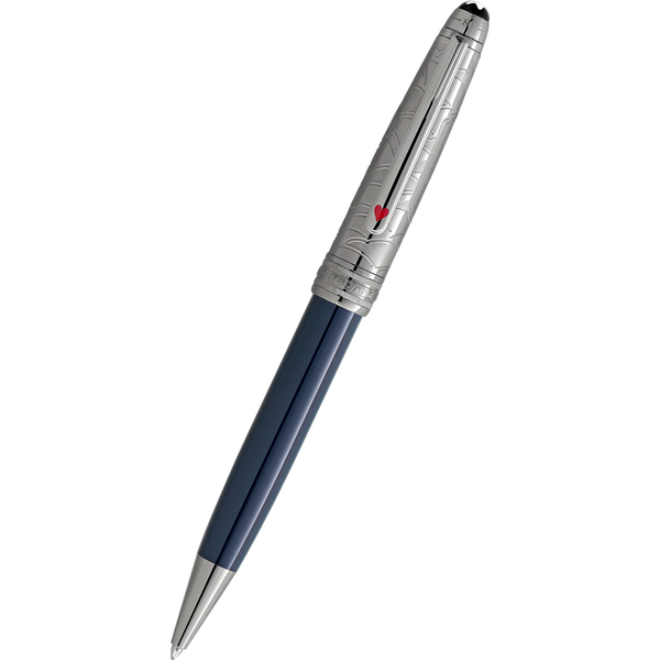 Montblanc Meisterstuck Ballpoint Pen - 164 Doue - Around the World In 80 Days - Dark Blue (Classique) 2025-Pen Boutique Ltd