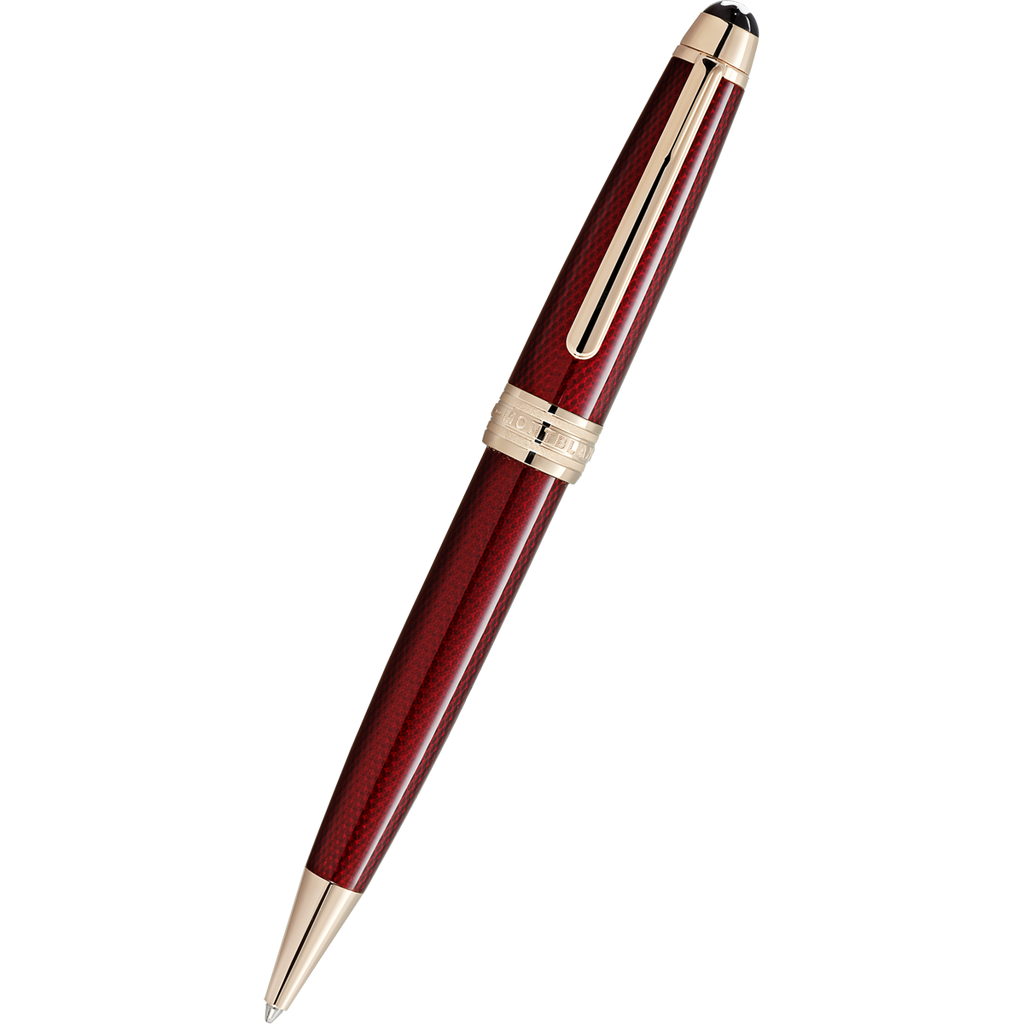 Montblanc Meisterstuck Ballpoint Pen - Midsize Solitaire - Golden Hour-Pen Boutique Ltd