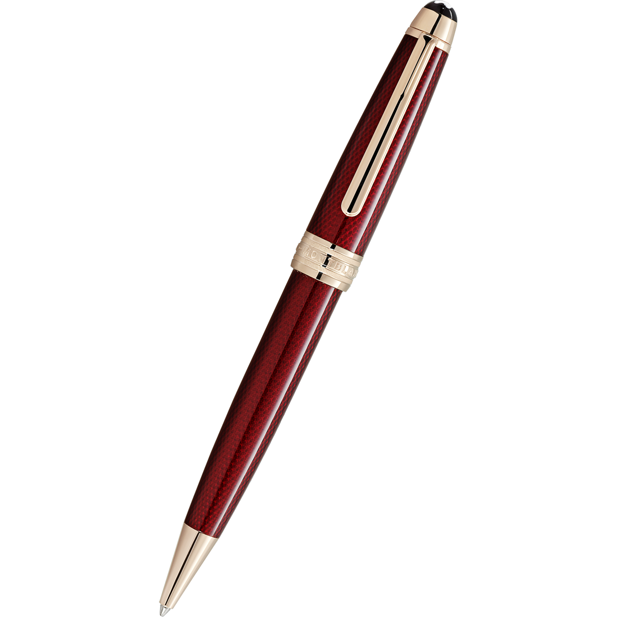 Montblanc Meisterstuck Ballpoint Pen - Midsize Solitaire - Golden Hour-Pen Boutique Ltd