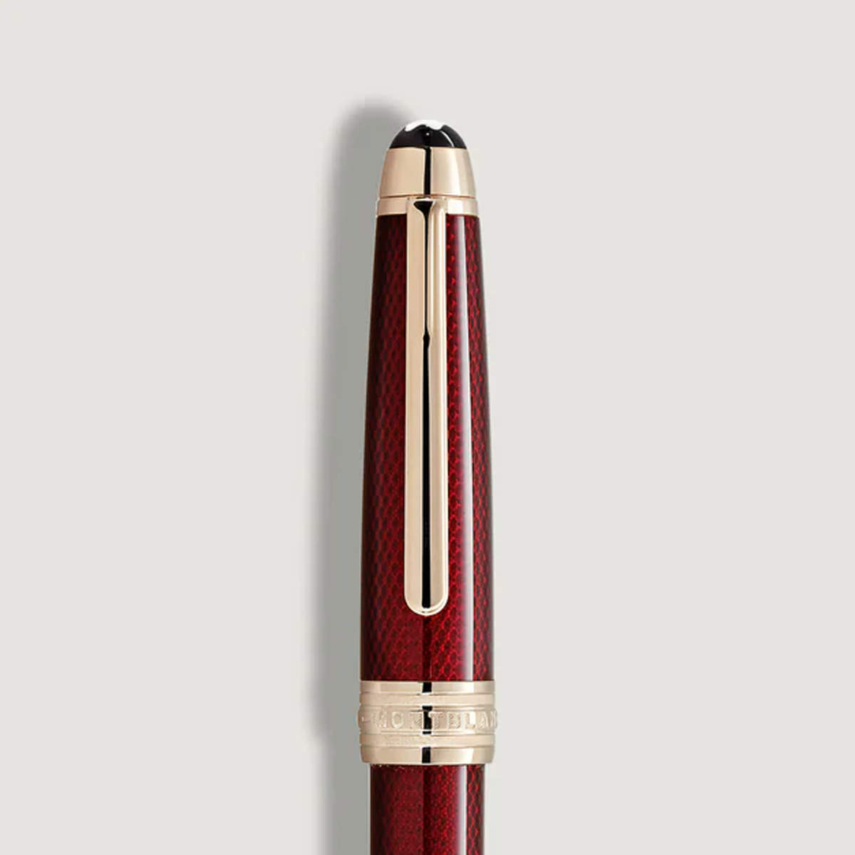 Montblanc Meisterstuck Ballpoint Pen - Midsize Solitaire - Golden Hour-Pen Boutique Ltd