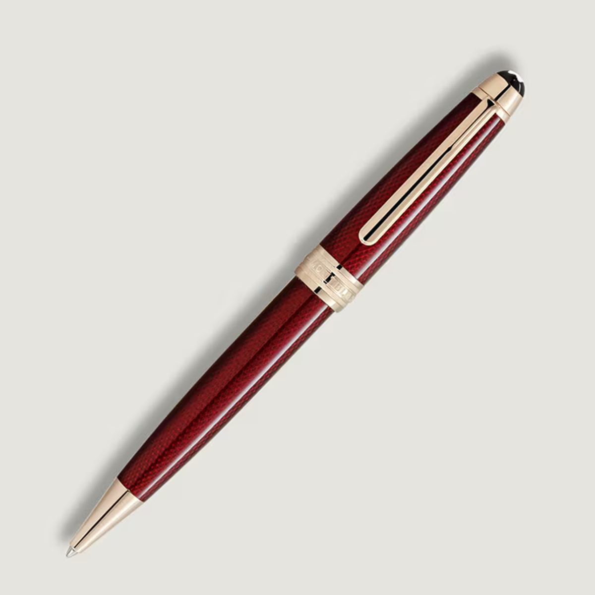 Montblanc Meisterstuck Ballpoint Pen - Midsize Solitaire - Golden Hour-Pen Boutique Ltd