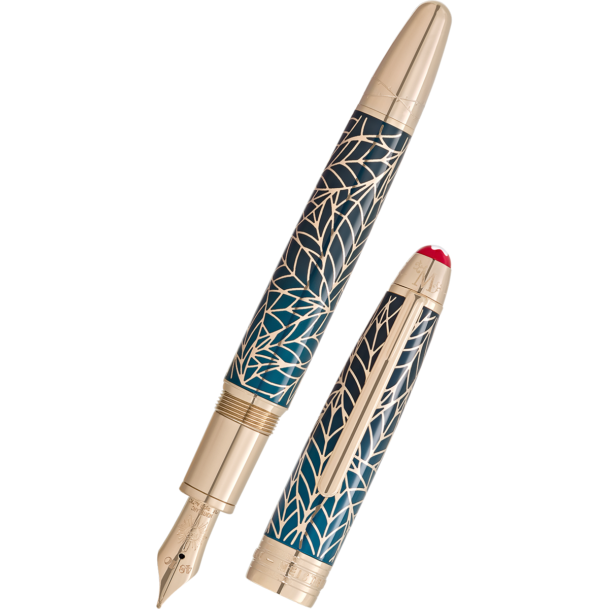 Montblanc Meisterstuck Fountain Pen - Romeo & Juliet Solitaire (Legrand)-Pen Boutique Ltd