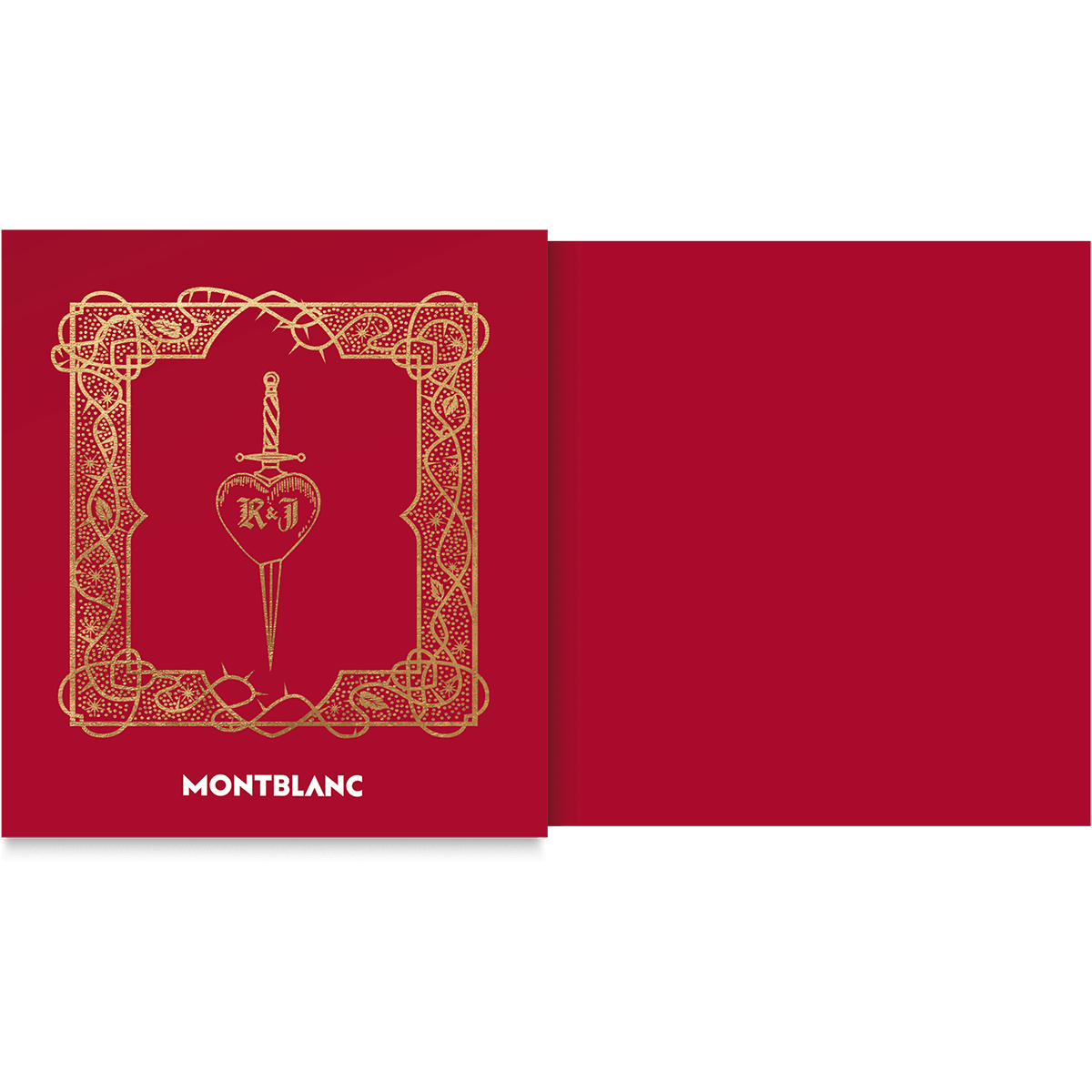 Montblanc Meisterstuck Ink Bottle - Romeo & Juliet Verona Red - 50ml - Pen Boutique Ltd