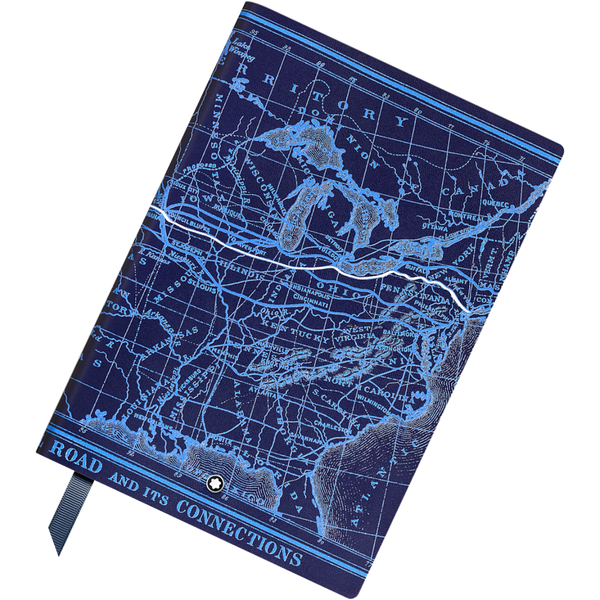 Montblanc Meisterstuck Notebook - Around the World in 80 days - Year 3 #146 Dark Blue (Lined) 2025-Pen Boutique Ltd