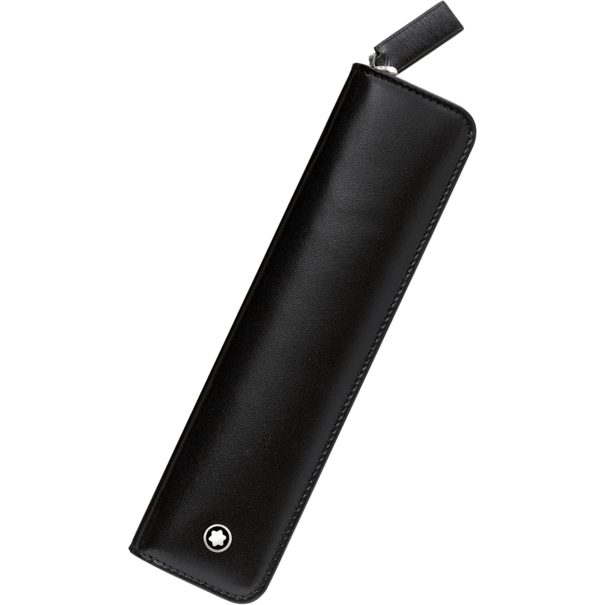 Montblanc Meisterstuck Pen Pouch - Black (Zipper Closure)-Pen Boutique Ltd