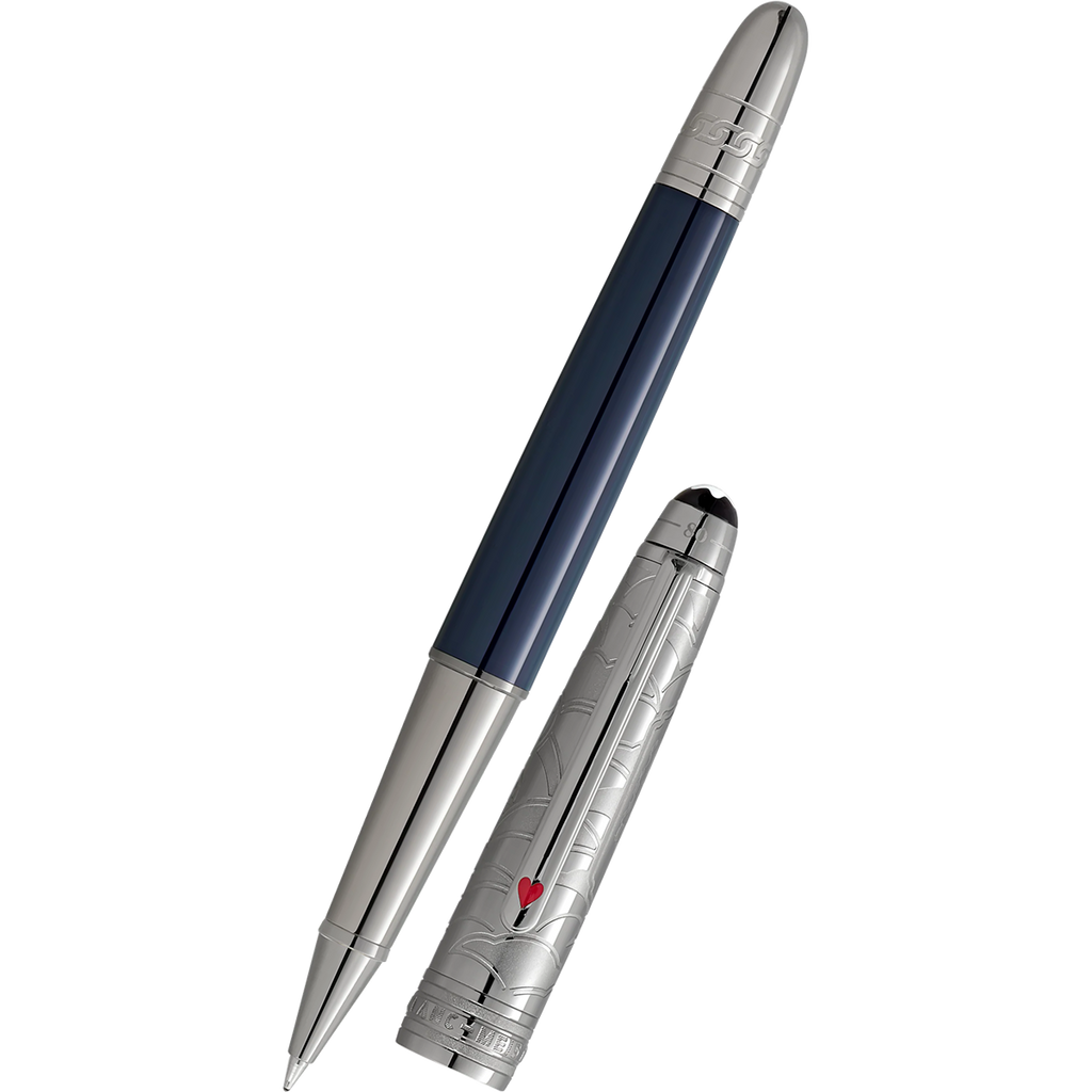 Montblanc Meisterstuck Rollerball Pen - 163 Doue - Around the World In 80 Days - Dark Blue (Classique) 2025-Pen Boutique Ltd