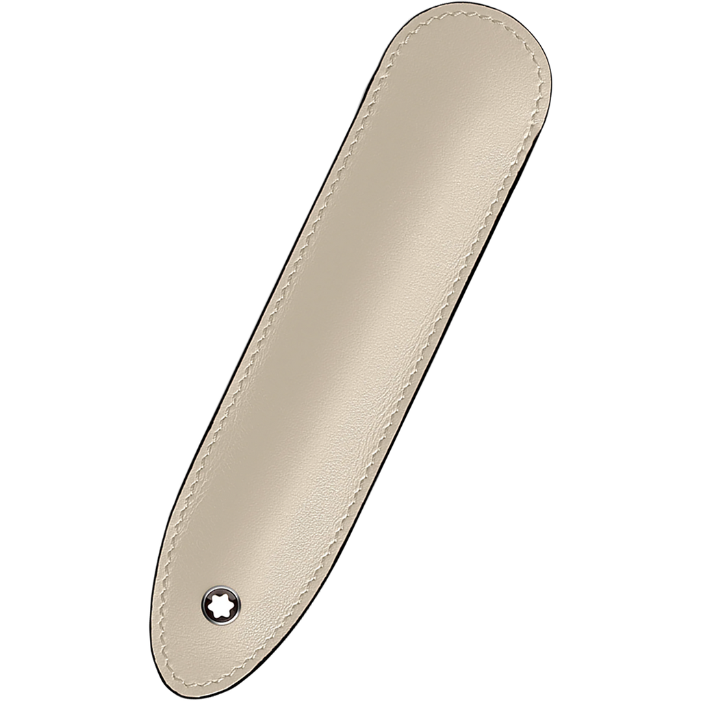 Montblanc Meisterstuck Single Pen Sleeve - Cloudy Beige-Pen Boutique Ltd