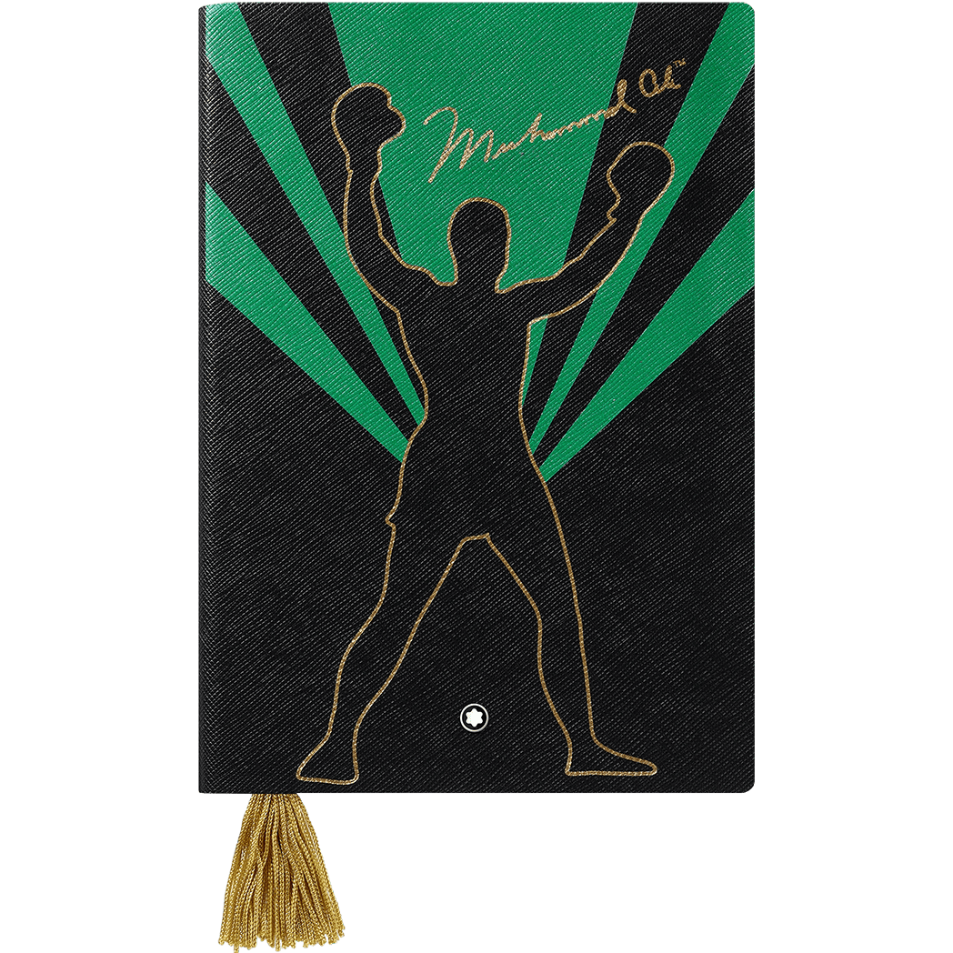 Montblanc #146 Notebook - Homage to Muhammad Ali - Black Lined (Small) Montblanc #146 Notebook - Homage to Muhammad Ali - Black Lined (Small)