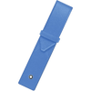 Montblanc Sartorial 1 Pen Pouch - Dusty Blue (Zip Closure)-Pen Boutique Ltd