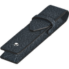 Montblanc Sartorial 1 Pen Pouch - Tweed Blue-Pen Boutique Ltd