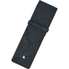 Montblanc Sartorial 2 Pen Pouch - Tweed Blue-Pen Boutique Ltd