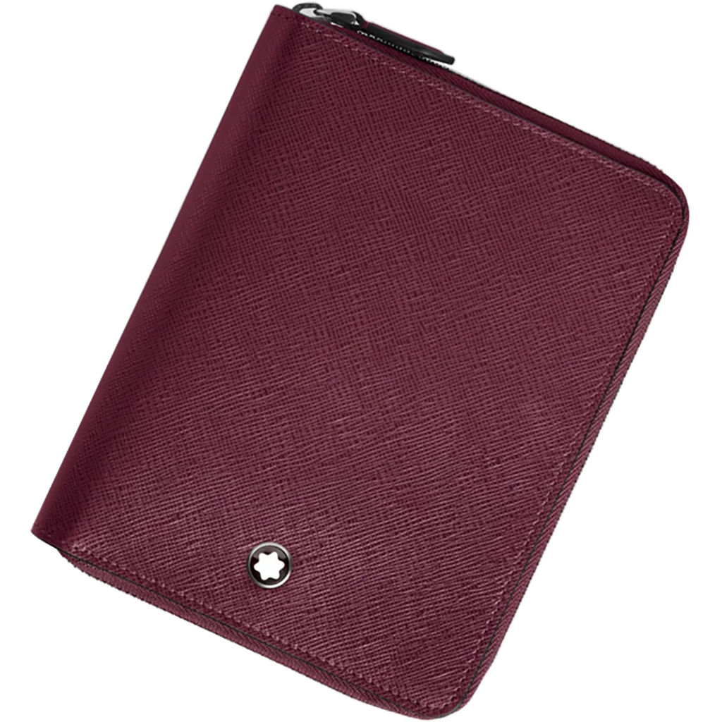 Montblanc Sartorial 5 Pen Pouch - Zipper Closure - Cassis-Pen Boutique Ltd
