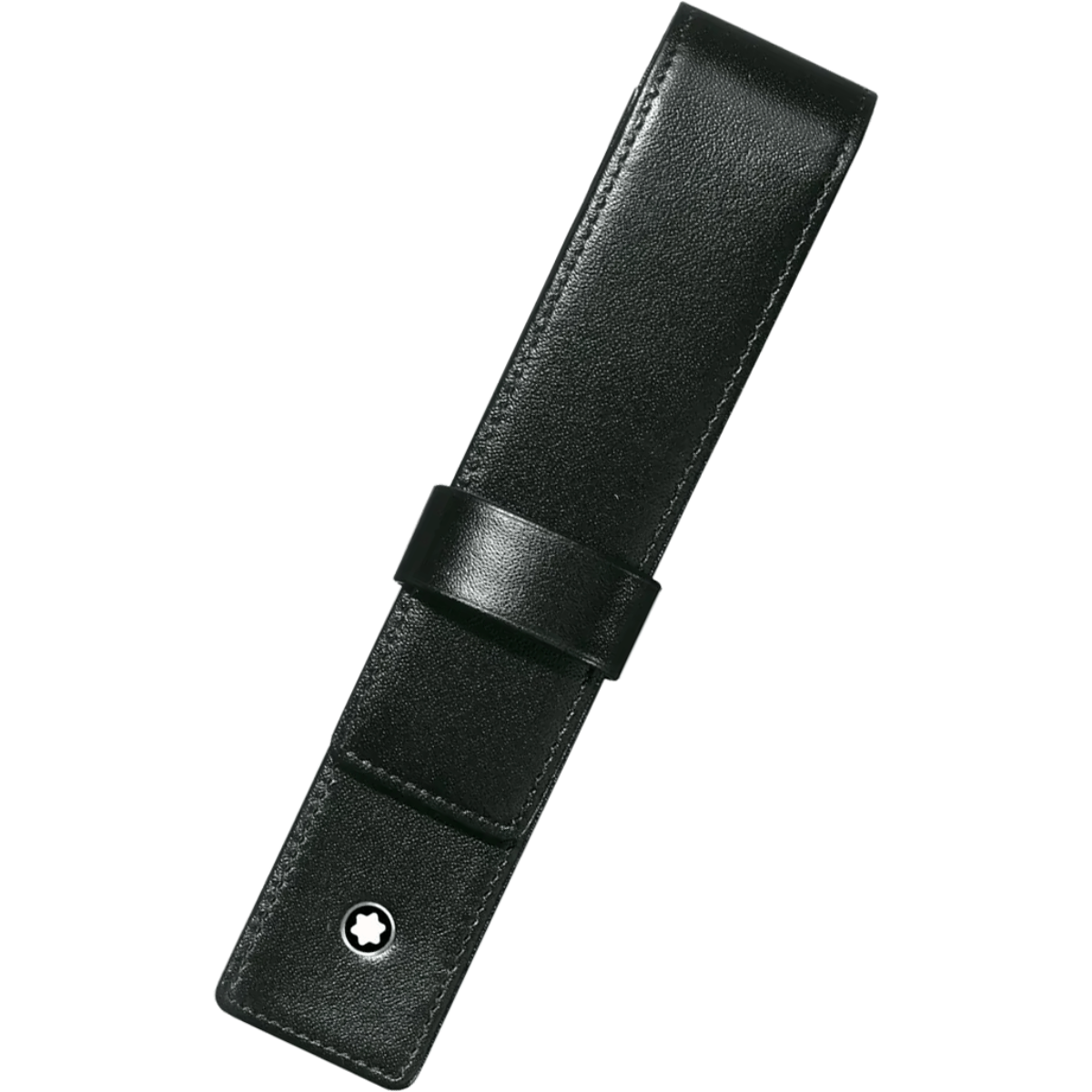 Montblanc Siena Pen Pouch - Smooth Black (Single)-Pen Boutique Ltd