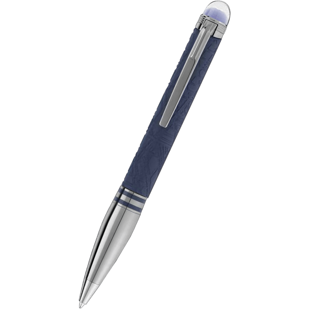 Montblanc Starwalker Ballpoint Pen - Doue - Space Blue Resin-Pen Boutique Ltd