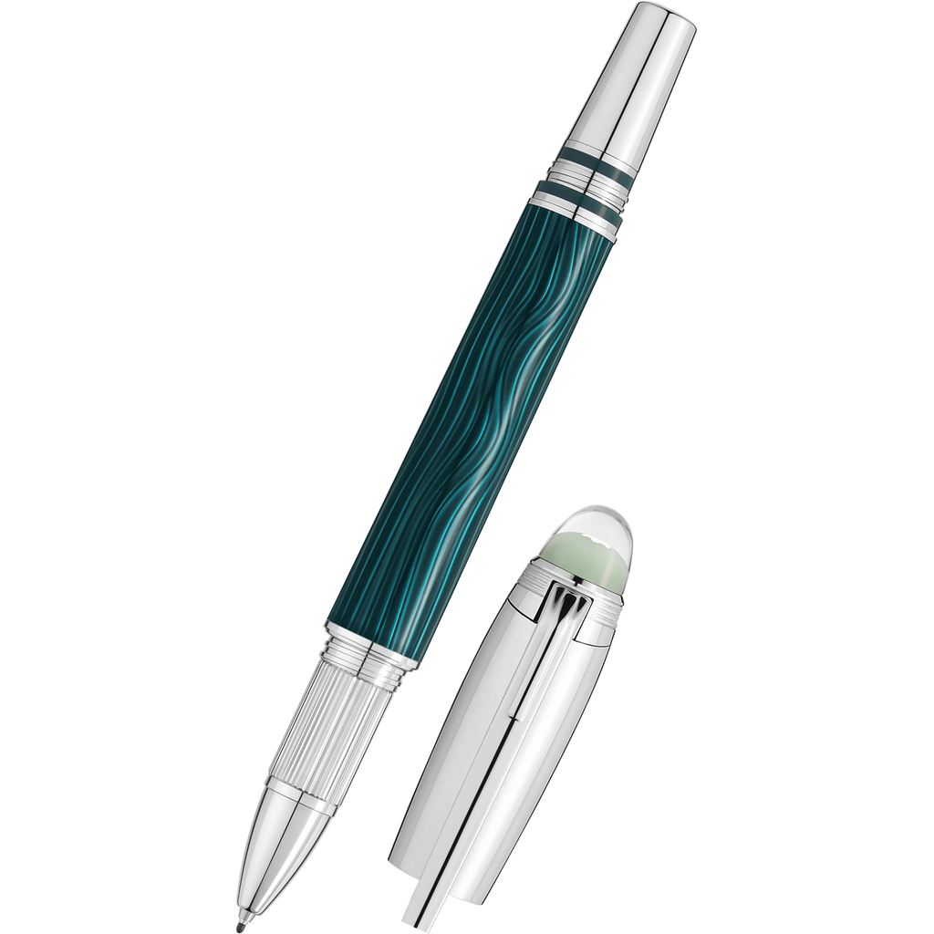Montblanc Starwalker Fineliner Pen - PolarGreen Metal-Pen Boutique Ltd
