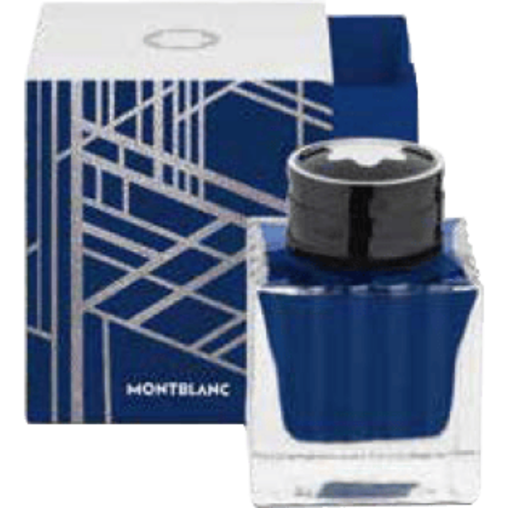 Montblanc Starwalker Ink Bottle - Space Blue - 50ml-Pen Boutique Ltd