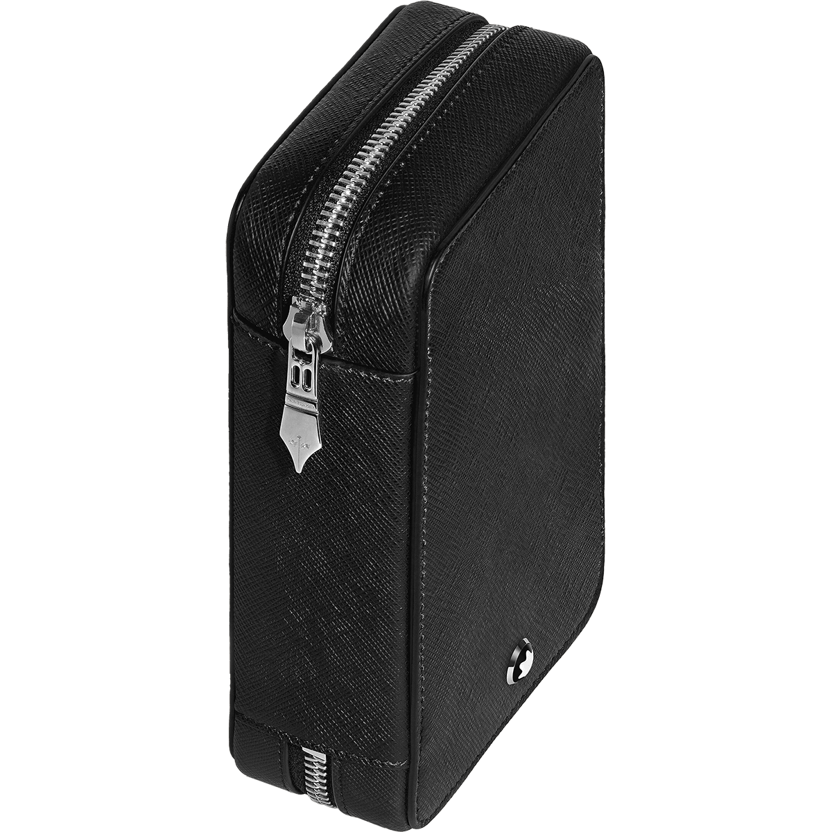 Montblanc Meisterstück 8 Pen Pouch – Black | Luxury Zippered Pen