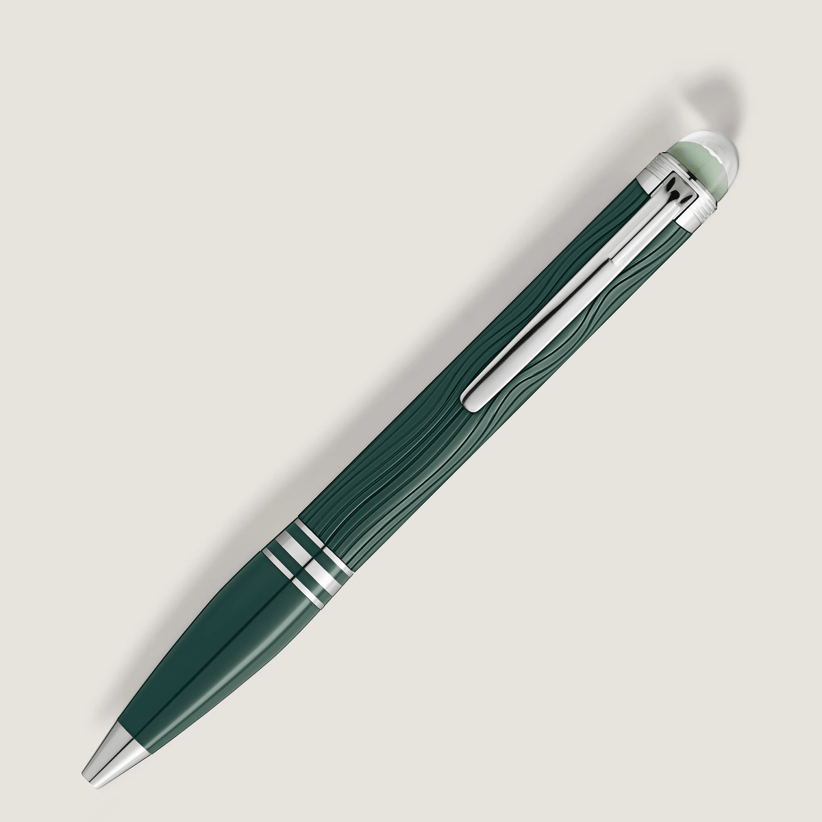 Montblanc Starwalker PolarGreen Resin Ballpoint Pen Futuristic