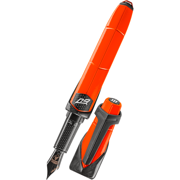 Montegrappa Automobili Fountain Pen - Lamborghini 60° - Arancio Apodis (Limited Edition)-Pen Boutique Ltd
