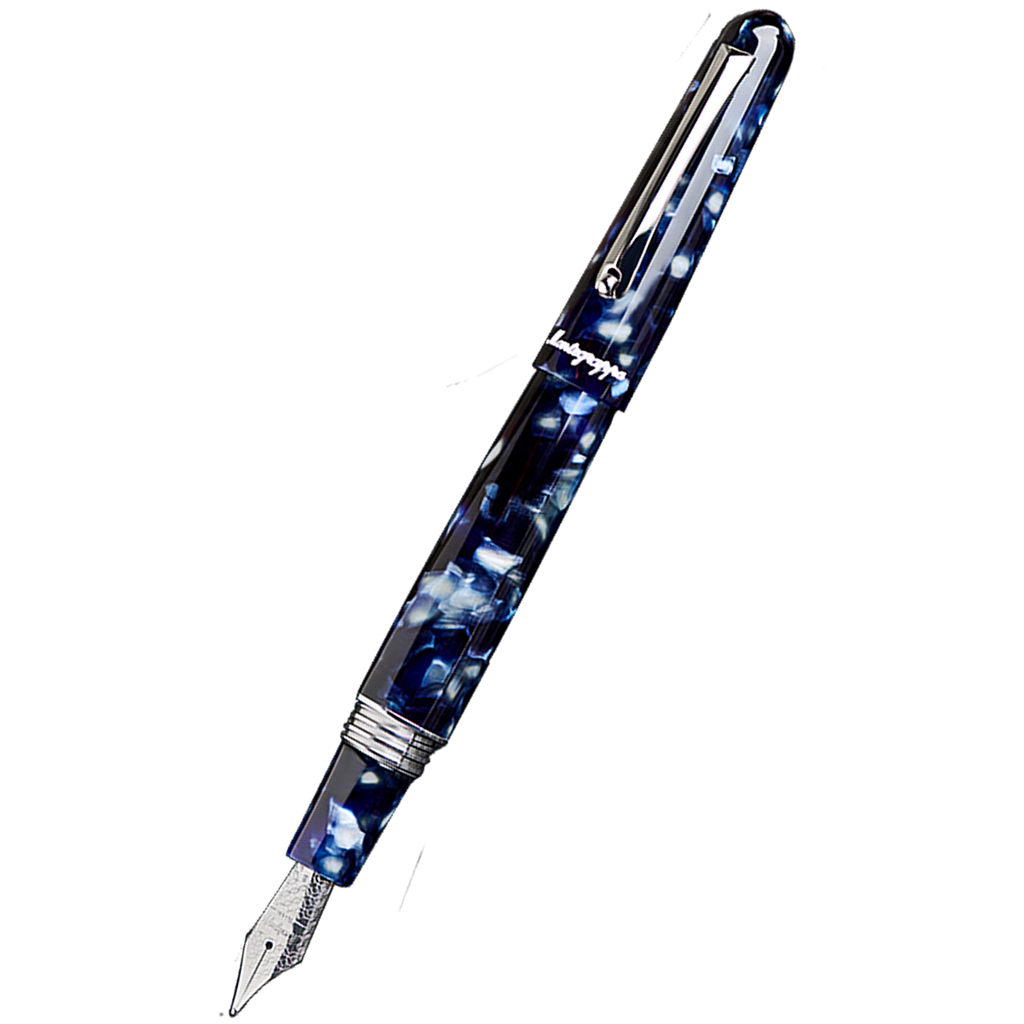 Montegrappa Elmo 01 Fountain Pen - Stonewash Blue (Limited Edition)-Pen Boutique Ltd