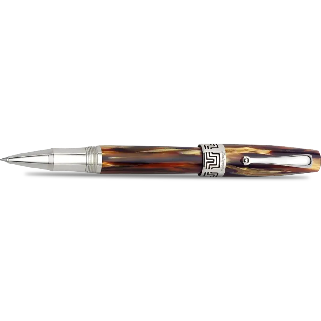 Montegrappa Extra 1930 Celluloid Rollerball Pen-Turtle Brown-Pen Boutique Ltd