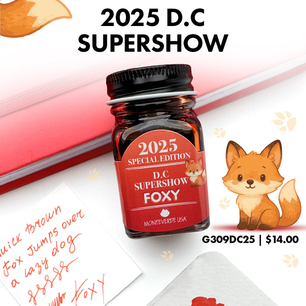 Monteverde DC Supershow Bottled Ink - 2025 Special Edition - Foxy-Pen Boutique Ltd