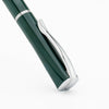 Monteverde Impressa Rollerball Pen - Green with Chrome Trim GEL-Pen Boutique Ltd