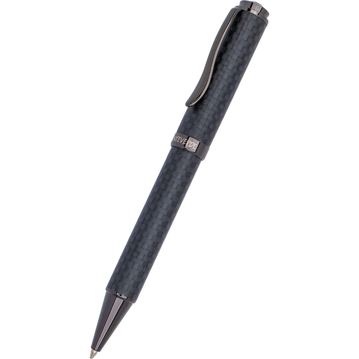 Monteverde Innova Ballpoint Pen - Matte Carbon Fiber - Gunmetal Trim-Pen Boutique Ltd