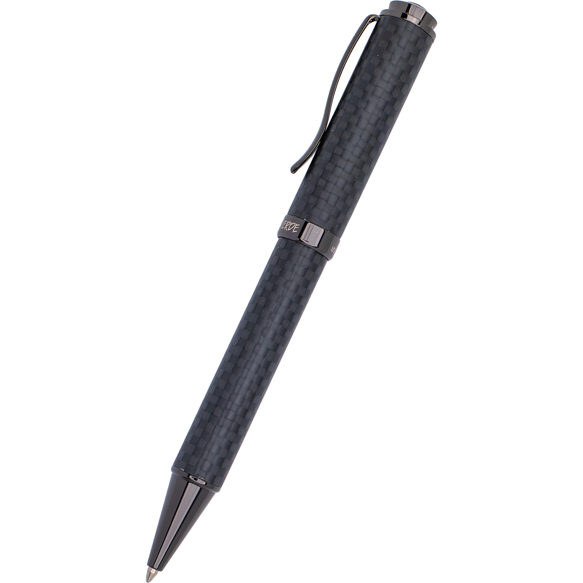 Monteverde Innova Ballpoint Pen - Matte Carbon Fiber - Gunmetal Trim-Pen Boutique Ltd