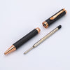 Monteverde Innova Ballpoint Pen - Matte Carbon Fiber - Rose Gold Trim-Pen Boutique Ltd