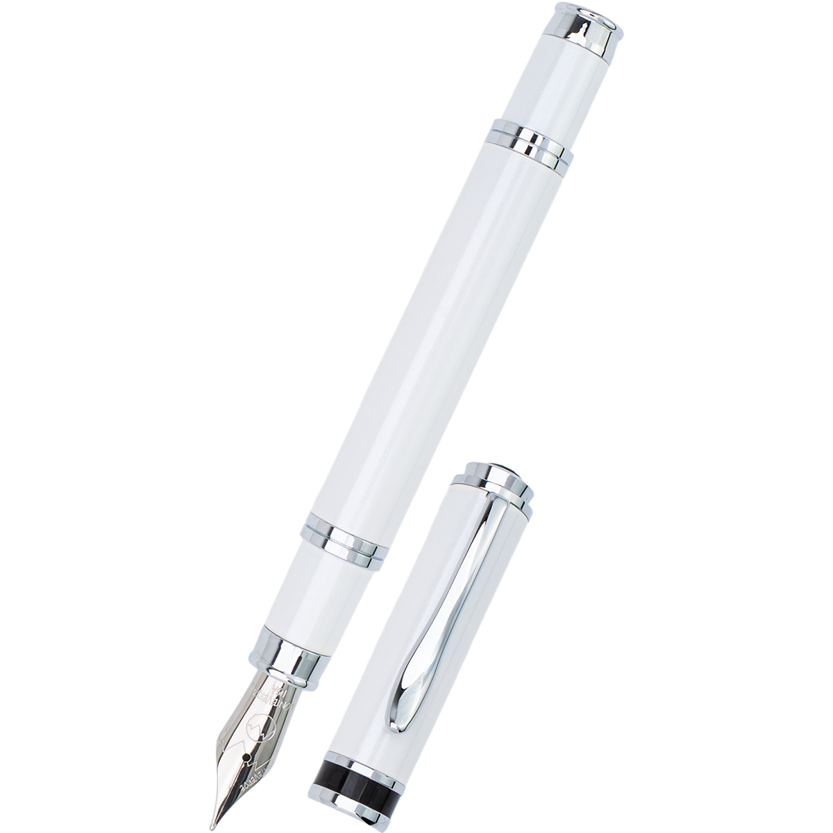 Monteverde Innova Fountain Pen - Limited Edition - Color of the Year 2026 Cloud Dancer - Chrome Trim + FREE 15ml Ink Bottle-Pen Boutique Ltd