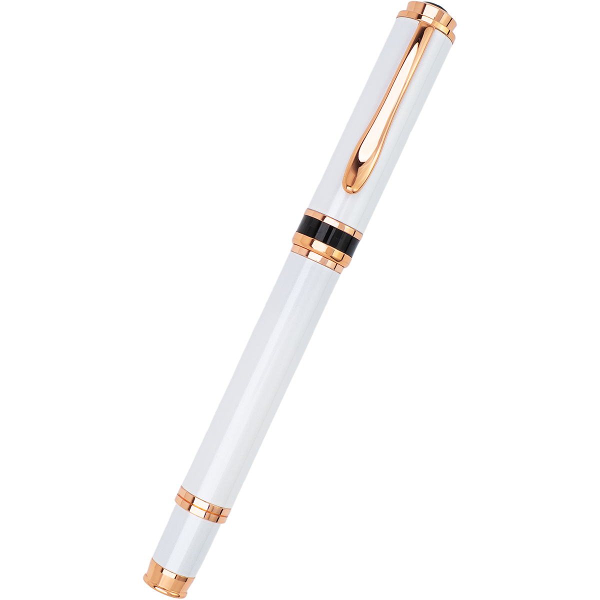 Monteverde Innova Fountain Pen - Limited Edition - Color of the Year 2026 Cloud Dancer - Rose Gold Trim + FREE 15ml Ink Bottle-Pen Boutique Ltd