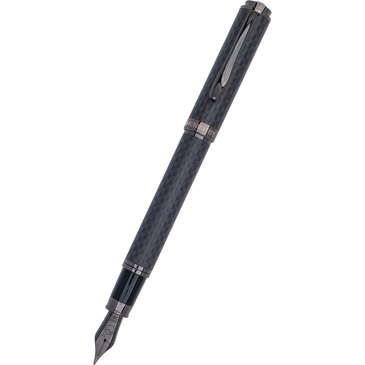 Monteverde Innova Fountain Pen - Matte Carbon Fiber - Gunmetal Trim-Pen Boutique Ltd