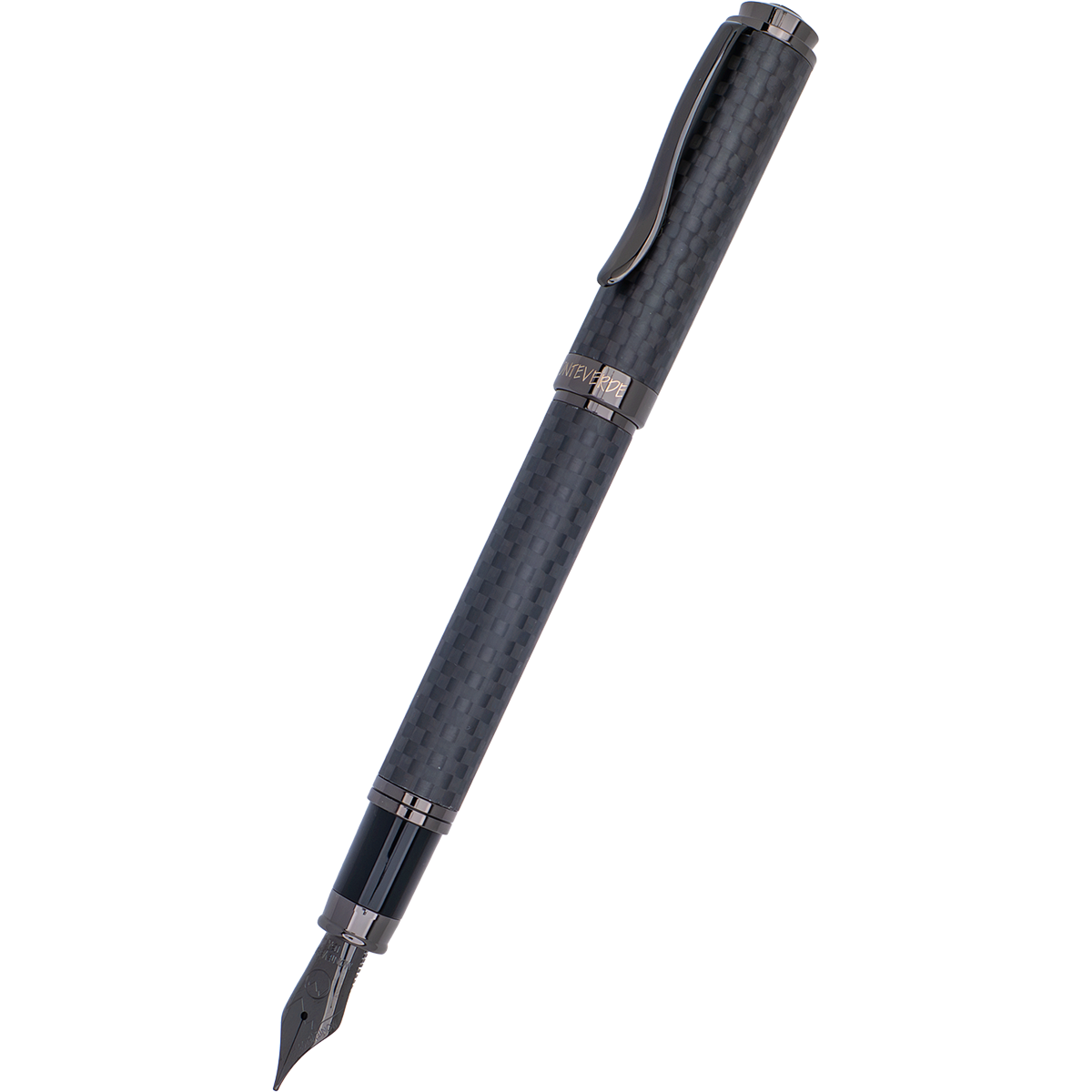 Monteverde Innova Fountain Pen - Matte Carbon Fiber - Gunmetal Trim-Pen Boutique Ltd