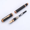 Monteverde Innova Fountain Pen - Matte Carbon Fiber - Rose Gold Trim-Pen Boutique Ltd