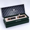 Monteverde Innova Fountain Pen - Matte Carbon Fiber - Rose Gold Trim-Pen Boutique Ltd