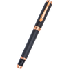 Monteverde Innova Rollerball Pen - Matte Carbon Fiber - Rose Gold Trim-Pen Boutique Ltd