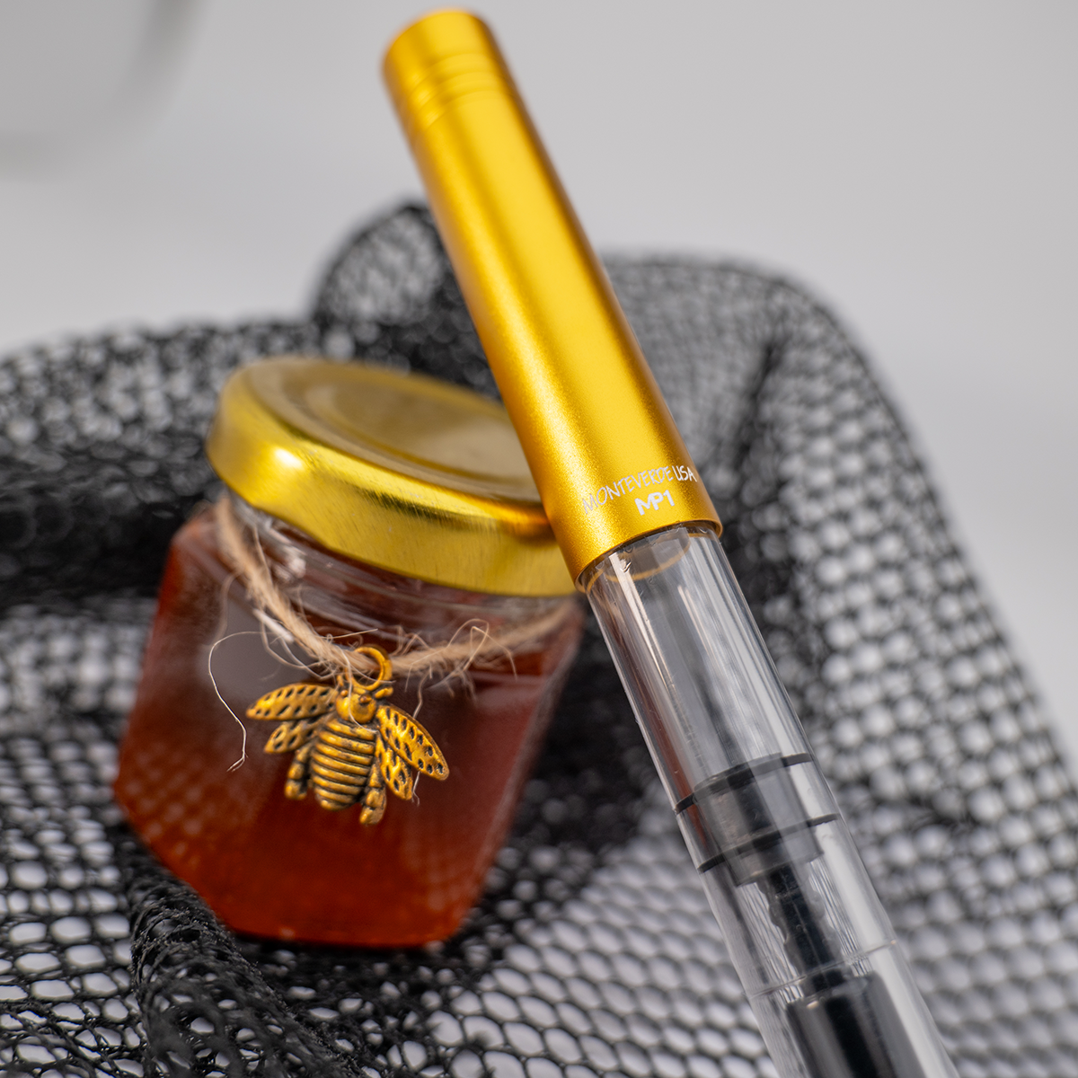 Monteverde MP1 Fountain Pen - Honey Yellow + FREE matching 30ml Ink Bottle-Pen Boutique Ltd