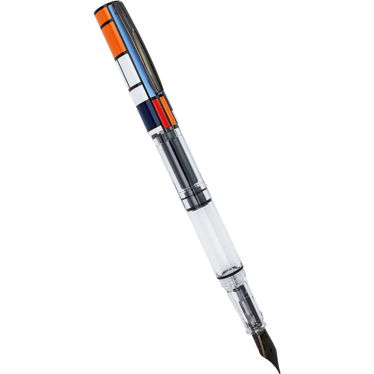 Monteverde MP1 Fountain Pen - Mondrian (Fine Art Series)-Pen Boutique Ltd