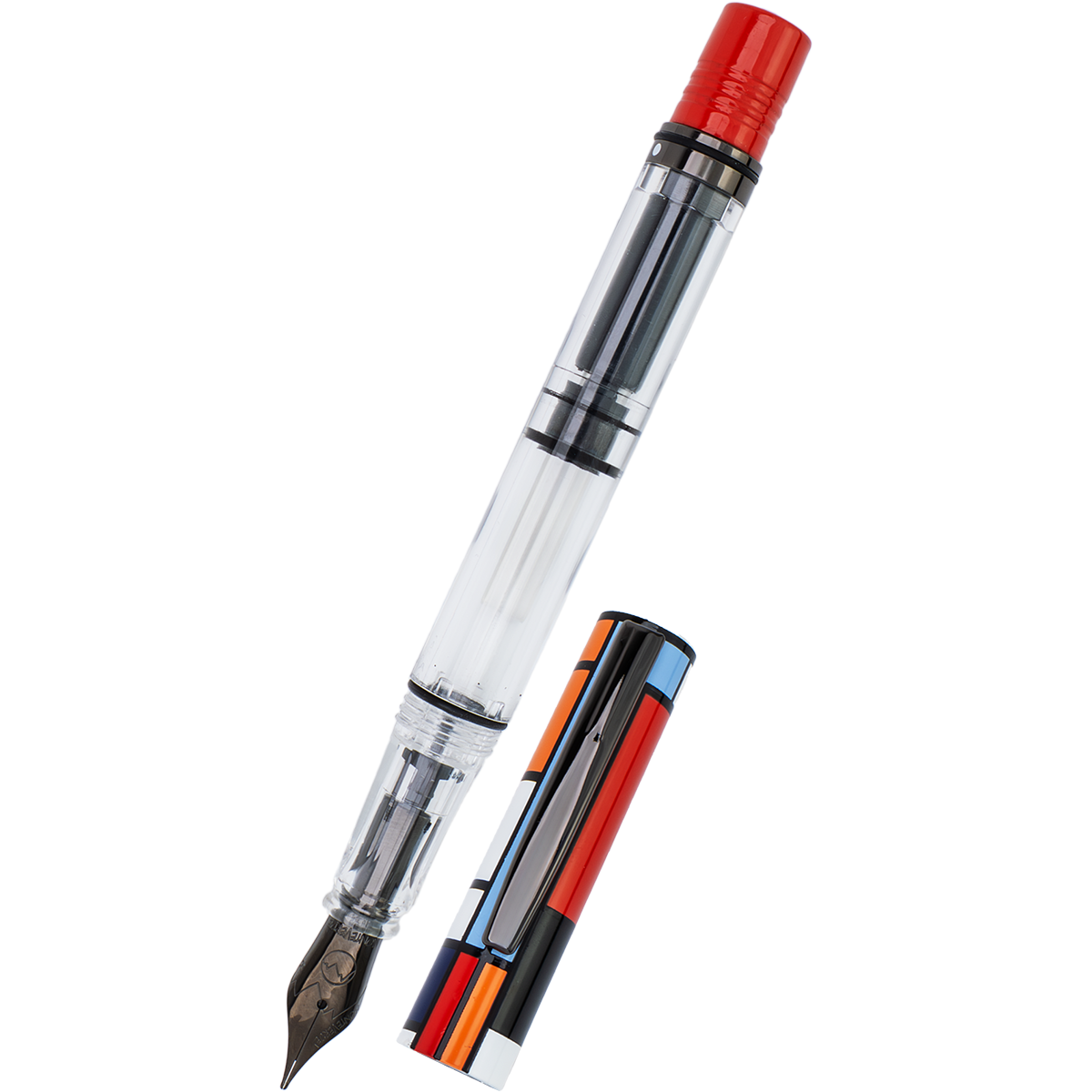 Monteverde MP1 Fountain Pen - Mondrian (Fine Art Series)-Pen Boutique Ltd