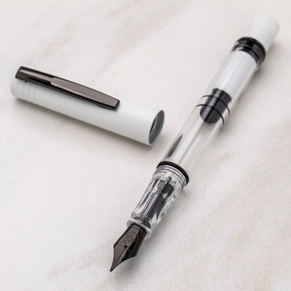 Monteverde MP1 Fountain Pen - Universe White Lotus (Limited Edition) - Pen Boutique Ltd